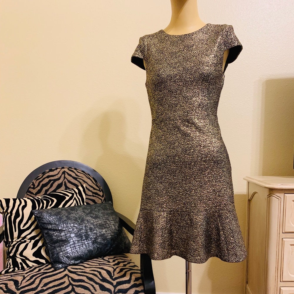 Michael Michael Kors Glitter Gold Dress